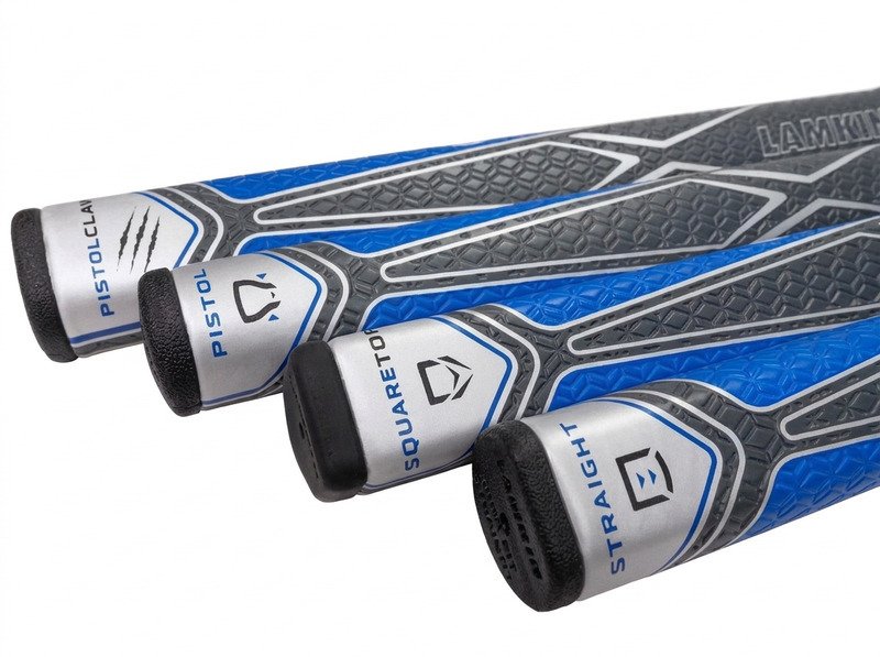 Lamkin Sink Fit PU Pistolclaw grip de putter, negro/azul