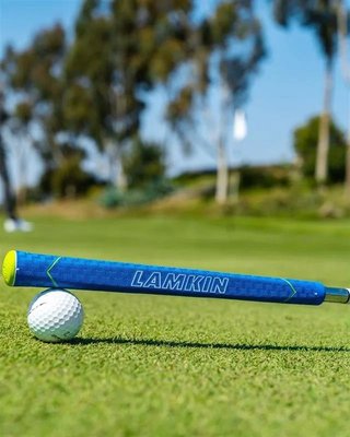 Lamkin SINKFIT Rubber Skinny Pistol grip para putter, azul/verde