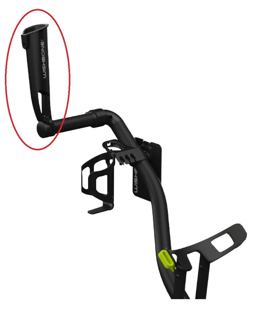 Wishbone NEO soporte para paraguas, negro