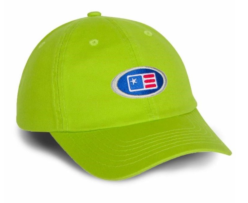 U.S. Kids Golf Oval Twill junior gorra, verde, M/L