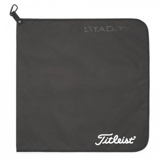 Titleist StaDry Performance toalla de golf, negra