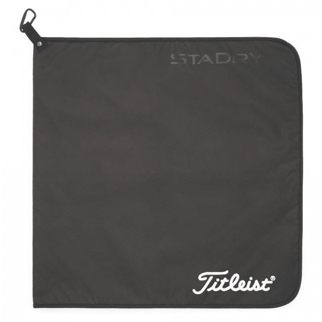 Titleist StaDry Performance toalla de golf, negra