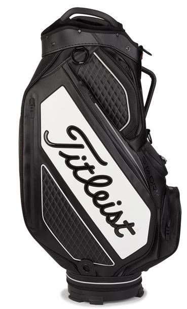 Titleist Tour Series Premium Stadry staff bag, negro/blanco