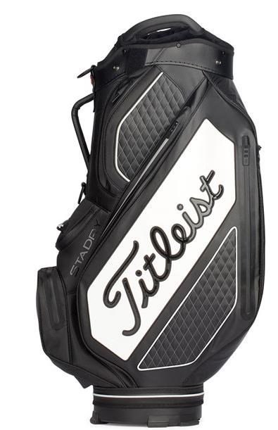 Titleist Tour Series Premium Stadry staff bag, negro/blanco