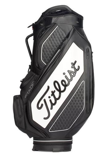 Titleist Tour Series Premium Stadry staff bag, negro/blanco