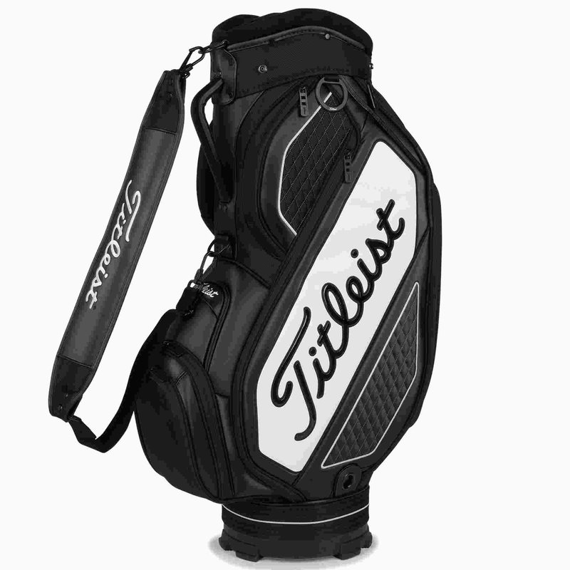 Titleist Tour Series Midsize cart bag, negro/blanco