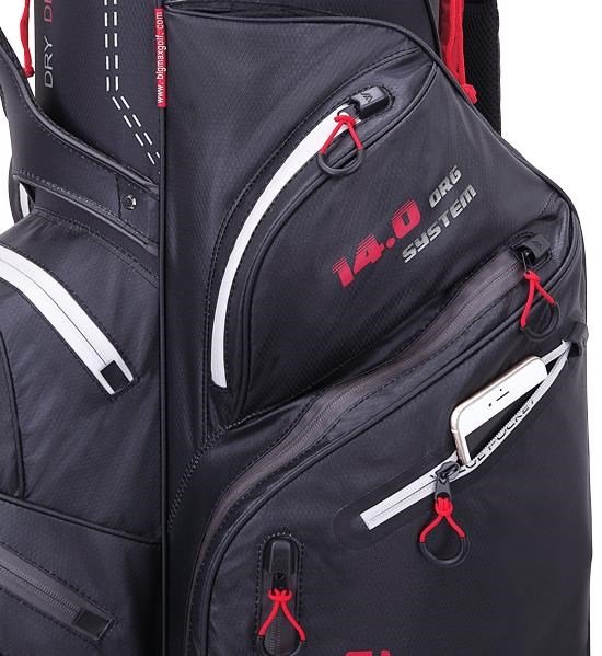 Big Max Dri Lite Silencio 2 Organizer bolsa de carro, negro