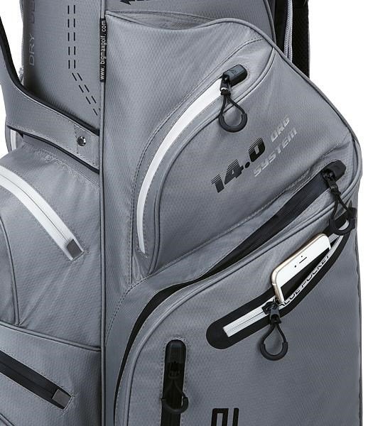 Big Max Dri Lite Silencio 2 Organizer bolsa de carro, gris/negro