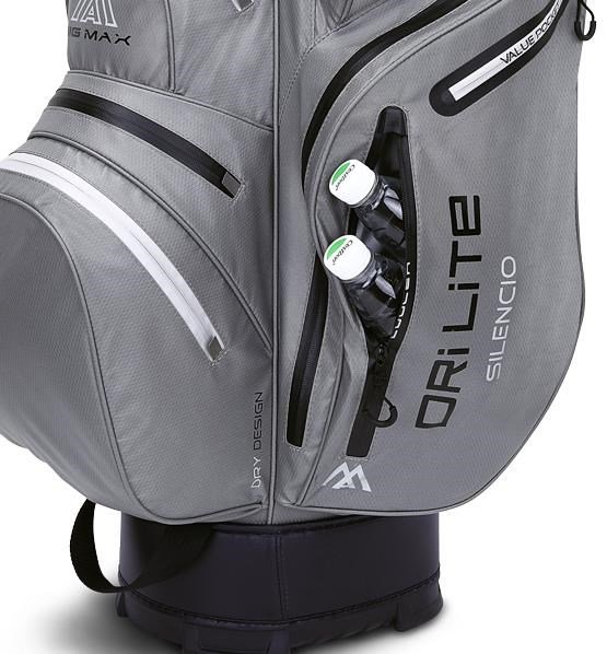 Big Max Dri Lite Silencio 2 Organizer bolsa de carro, gris/negro