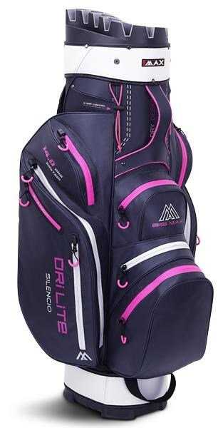 Big Max Dri Lite Silencio 2 Organizer bolsa de carro, steel blue/silver/fuchsia
