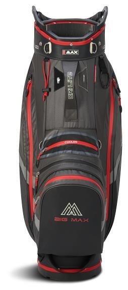 Big Max Dri Lite V-4 Organizer bolsa de carro, carbón/negro/rojo
