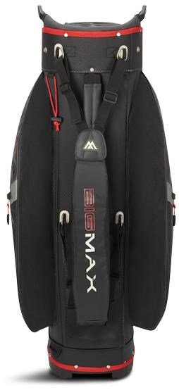 Big Max Dri Lite V-4 Organizer bolsa de carro, carbón/negro/rojo