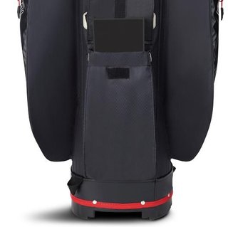 Big Max Dri Lite V-4 Organizer bolsa de carro, carbón/negro/rojo