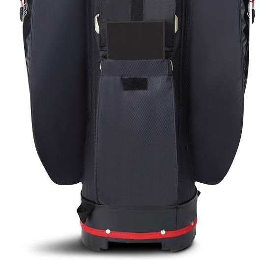 Big Max Dri Lite V-4 Organizer bolsa de carro, carbón/negro/rojo