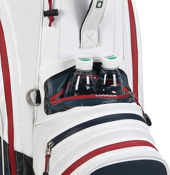 Big Max Dri Lite V-4 Organizer bolsa de carro, blueberry/white/merlot
