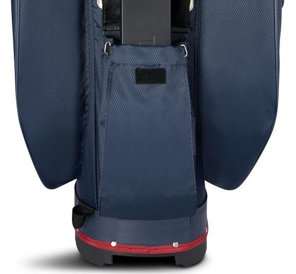 Big Max Dri Lite V-4 Organizer bolsa de carro, blueberry/white/merlot