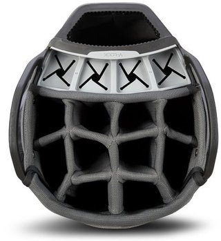 Big Max Dri Lite V-4 Organizer cart bag, gris/negro