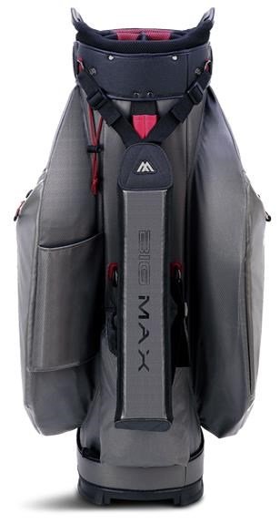 Big Max Dri Lite Tour cart bag, negro/carbón/merlot