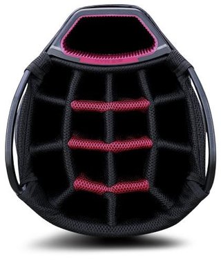 Big Max Dri Lite Tour cart bag, negro/carbón/merlot