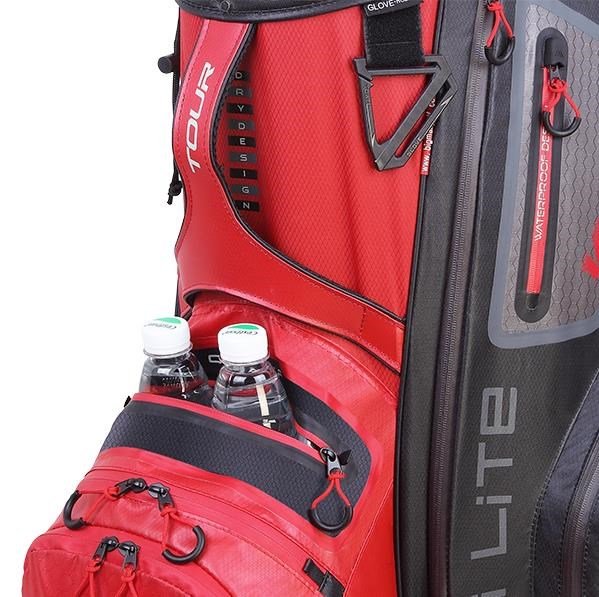 Big Max Dri Lite Tour cart bag, rojo/negro