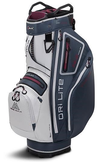 Big Max Dri Lite Tour cart bag, blanco/blueberry/merlot