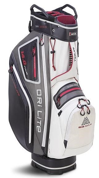 Big Max Dri Lite Tour bolsa de carro, blanco/gris/negro/merlot
