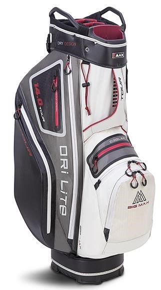 Big Max Dri Lite Tour bolsa de carro, blanco/gris/negro/merlot