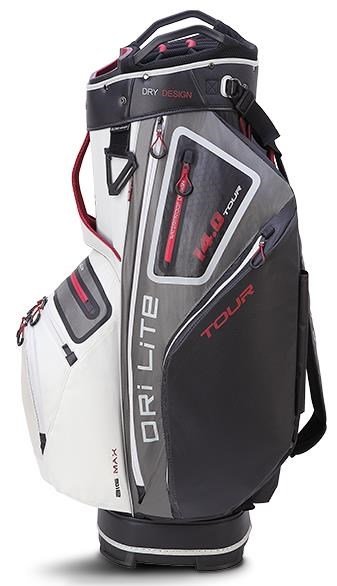 Big Max Dri Lite Tour bolsa de carro, blanco/gris/negro/merlot