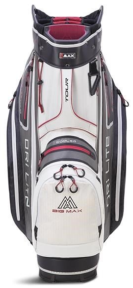 Big Max Dri Lite Tour bolsa de carro, blanco/gris/negro/merlot