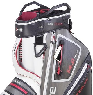 Big Max Dri Lite Tour bolsa de carro, blanco/gris/negro/merlot