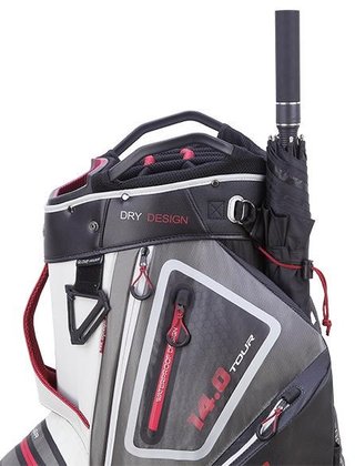 Big Max Dri Lite Tour bolsa de carro, blanco/gris/negro/merlot