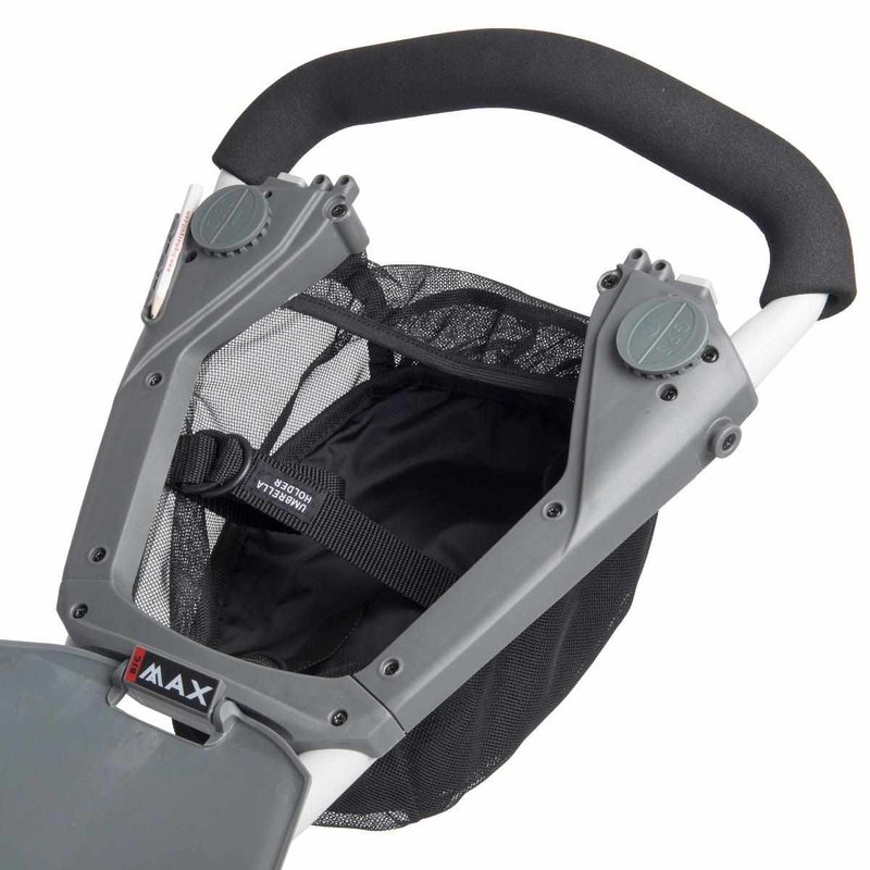 Big Max Blade Quattro carrito manual, gris-carbón
