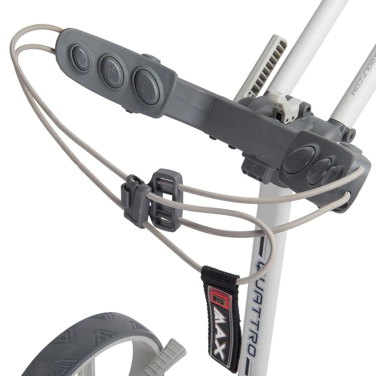 Big Max Blade Quattro carrito manual, gris-carbón