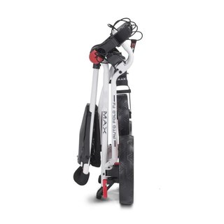 Big Max Autofold FF carrito de golf manual, blanco/rojo