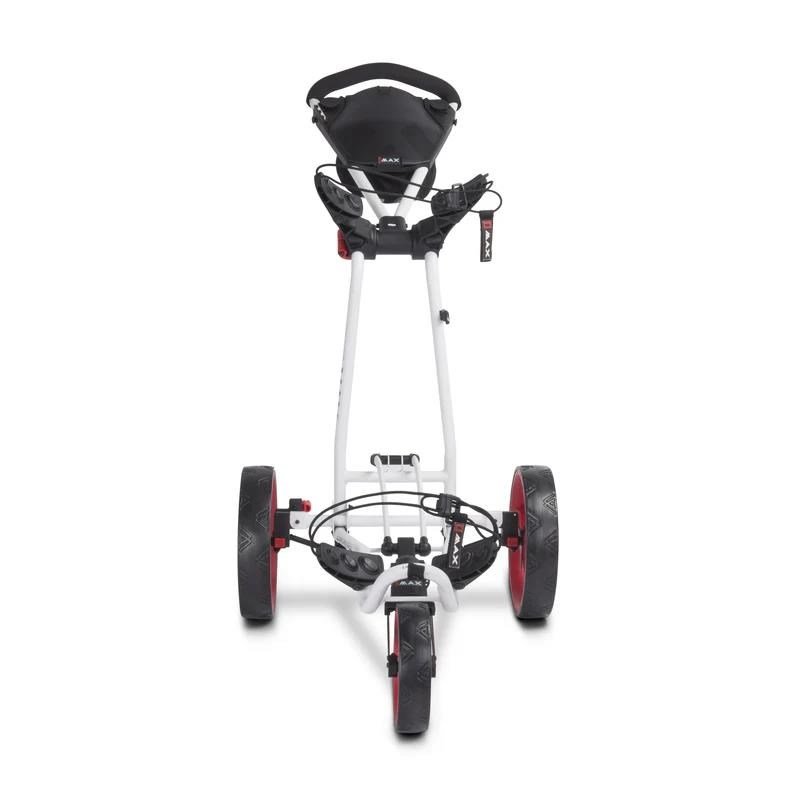 Big Max Autofold FF carrito de golf manual, blanco/rojo
