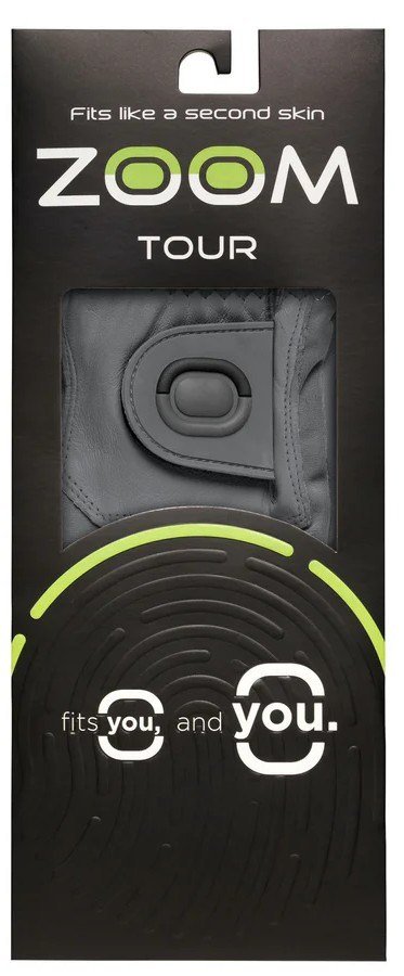 Zoom Zoom Tour guante de golf para hombre, gris