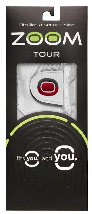 Zoom Zoom Tour guante de golf para mujer, blanco