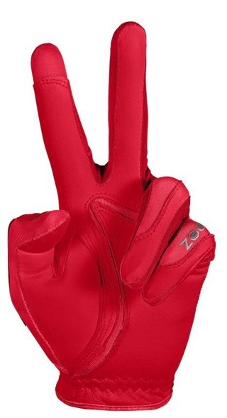 Zoom Zoom Tour guante de golf para mujer, rojo