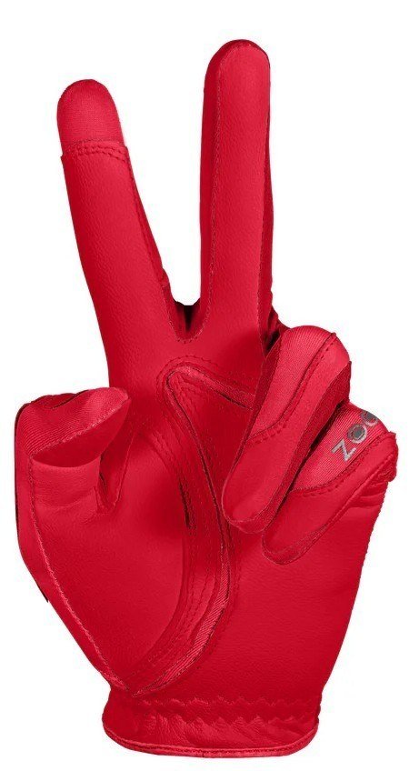 Zoom Zoom Tour guante de golf para mujer, rojo