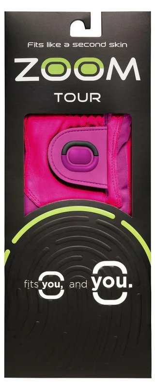 Zoom Zoom Tour guante de golf para mujer, rosa