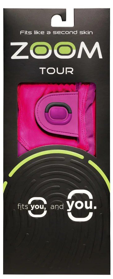 Zoom Zoom Tour guante de golf para mujer, rosa