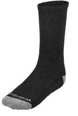 Zoom Crew calcetines unisex (3 pares), negro/plata
