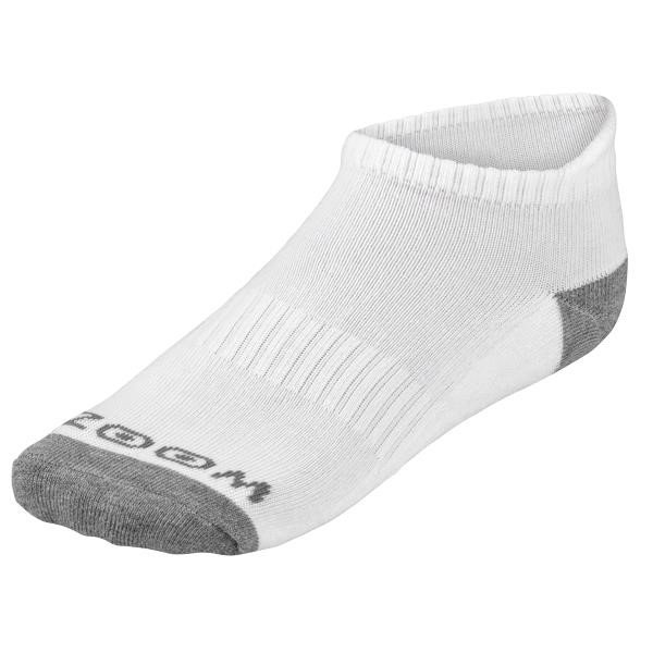 Zoom Ankle calcetines de hombre (3 pares), blanco/plata