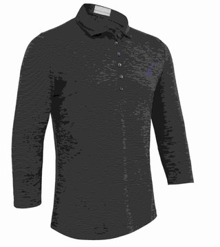 Callaway 3/4-Sleeve Swing Tech polo de mujer, peacoat