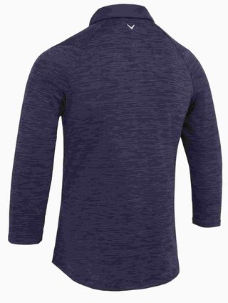 Callaway 3/4-Sleeve Swing Tech polo de mujer, peacoat