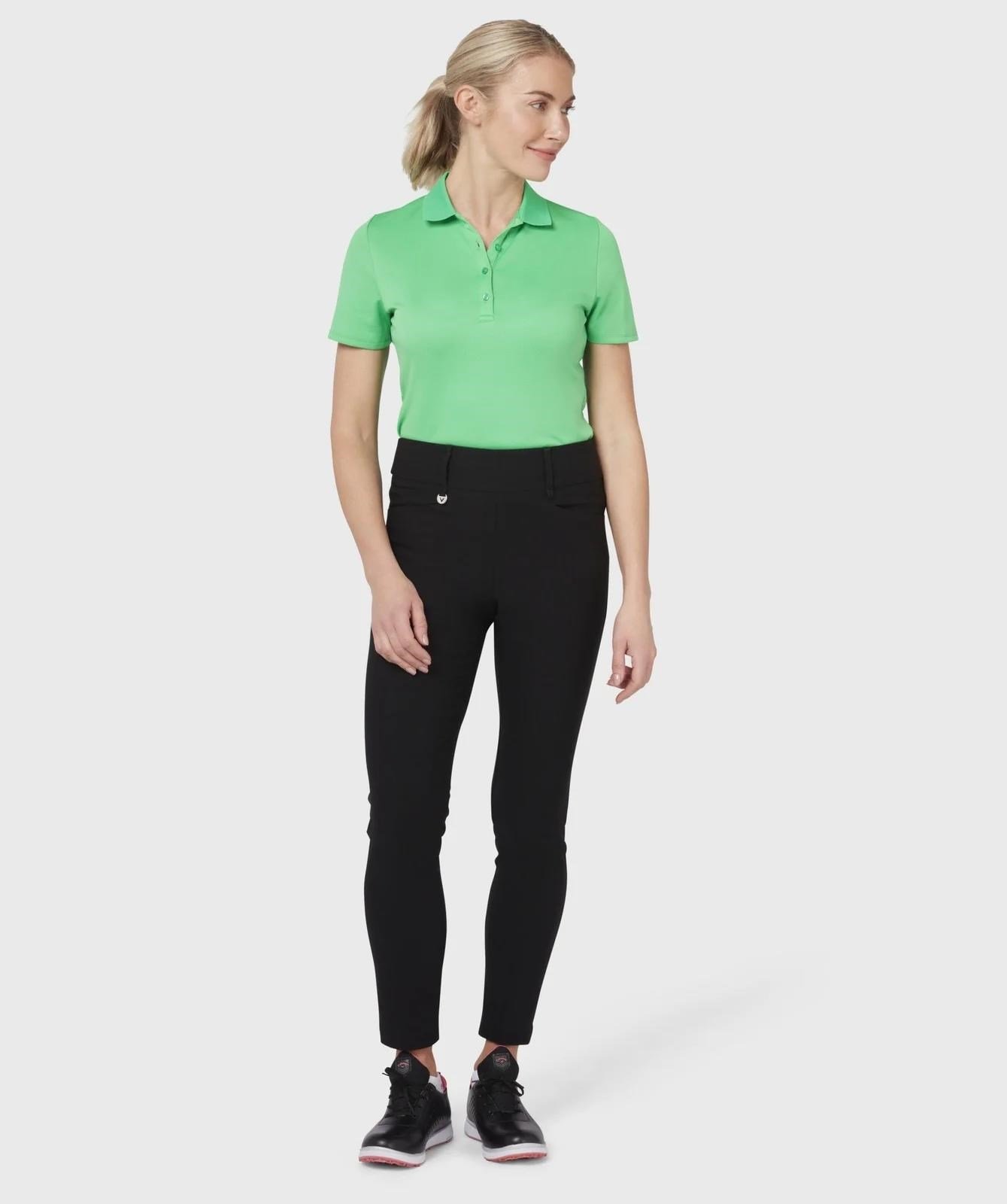 Callaway Chev Pull-On Stretch Tech pantalones de mujer, caviar