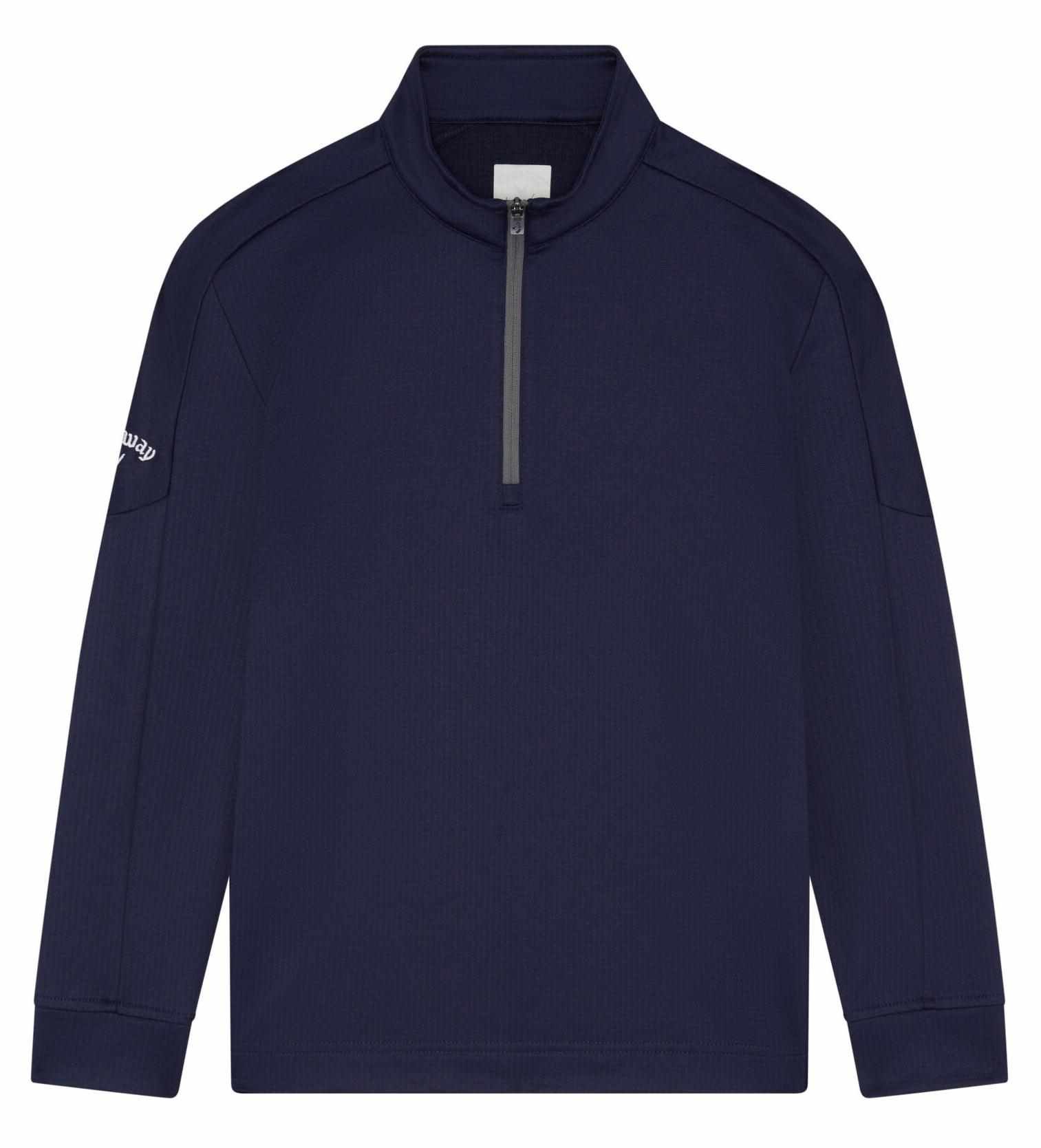 Callaway Waffle Fleece sudadera junior, peacoat