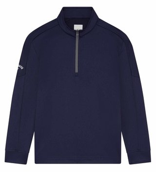 Callaway Waffle Fleece sudadera junior, peacoat