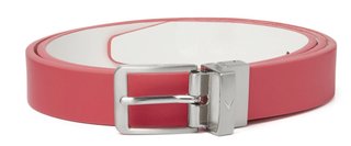 Callaway Sleek Modern Reversible cinturón de mujer, rojo/blanco