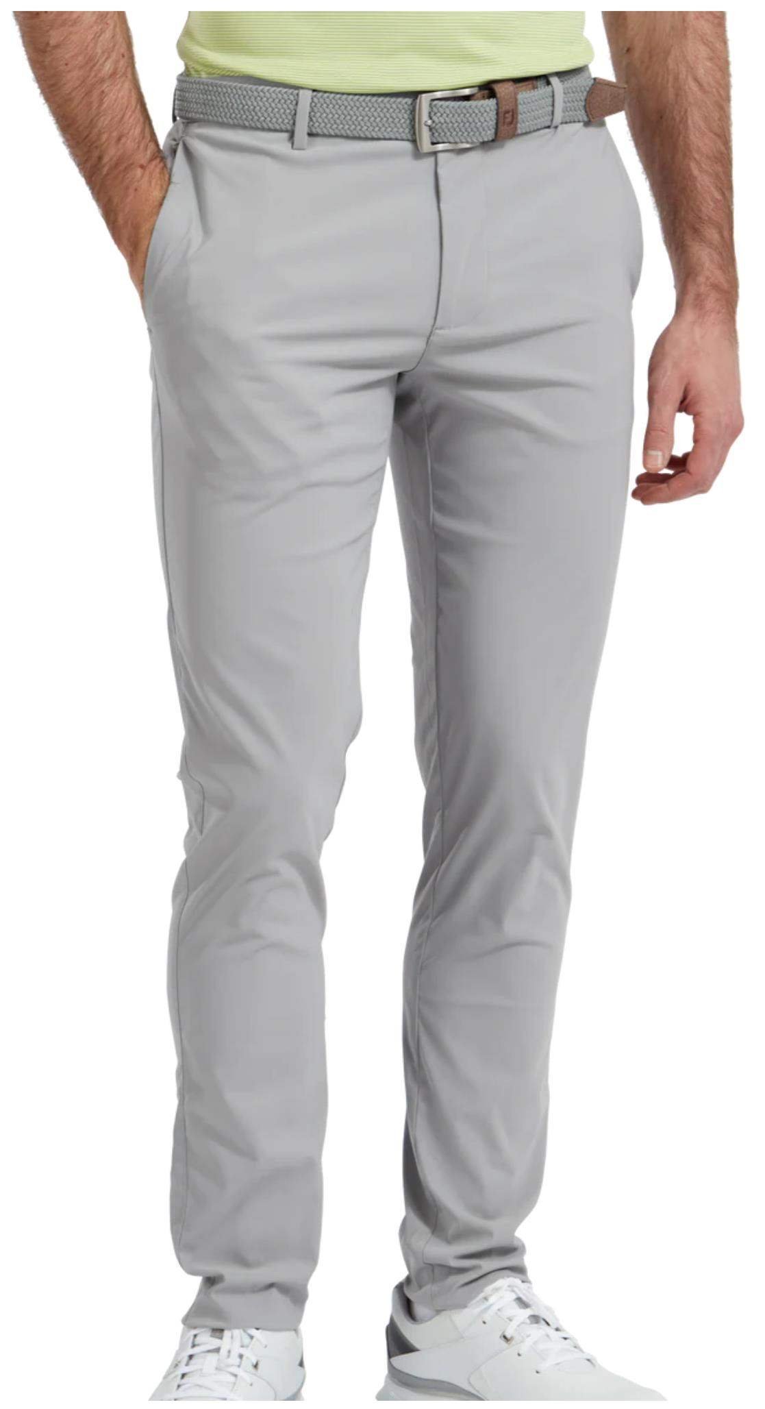FootJoy Performance Tapered Slim Fit pantalones de hombre, gris